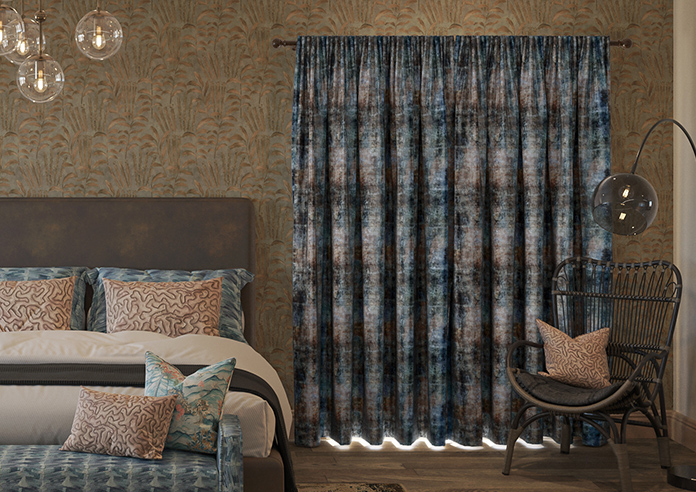 Nebula, Petrol - Made to Measure Curtains - Image 7